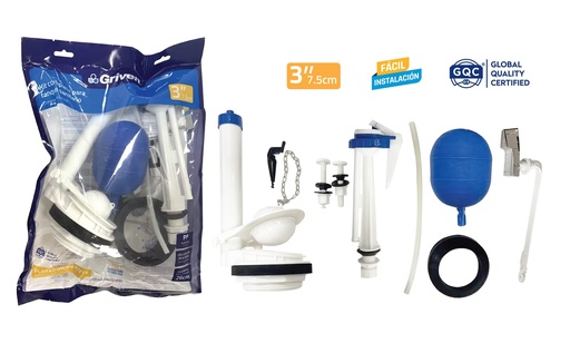[GV-MP-3B] Kit Completo para Tanque Sanitario GRIVEN