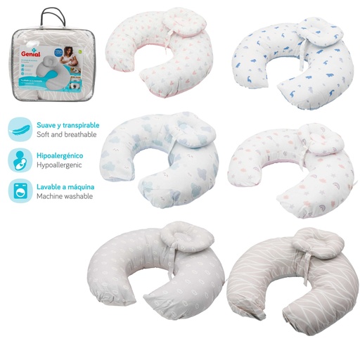 [GN-NP-10632] Almohada de Lactancia 50 X 60cm GENIAL