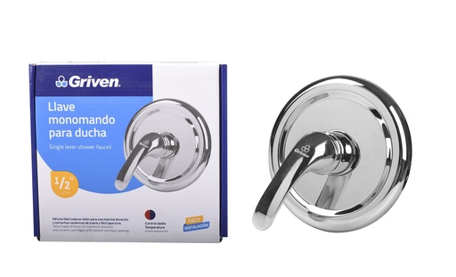 [A367-FT008] Llave Monomando para Ducha GRIVEN